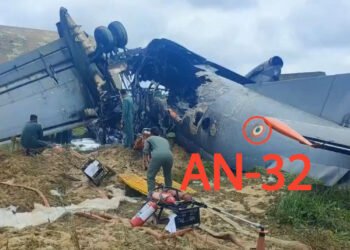 အိန္ဒိယ စစ်ထောက်ပို့ AN-32 လေယာဥ် အာသံမှာ ပျက်ကျ